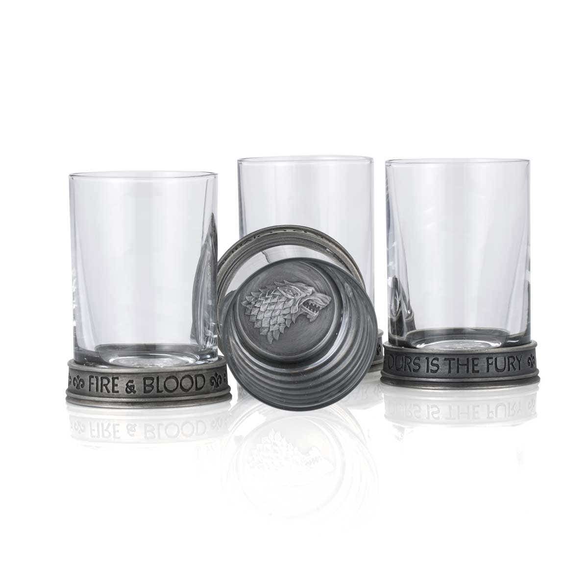 House Sigils Shot Glass Set (4-pack) — Game of Thrones