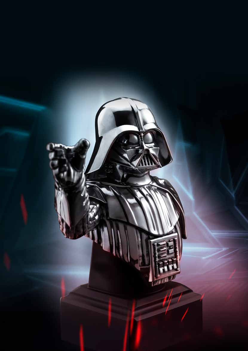 Darth Vader Lightsaber Duel Pewter Figurine — Star Wars